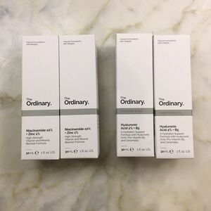 THE ORDINARY Hyaluronic Acid 2%+B5 , Niacinamide 10% + Zinc 1%